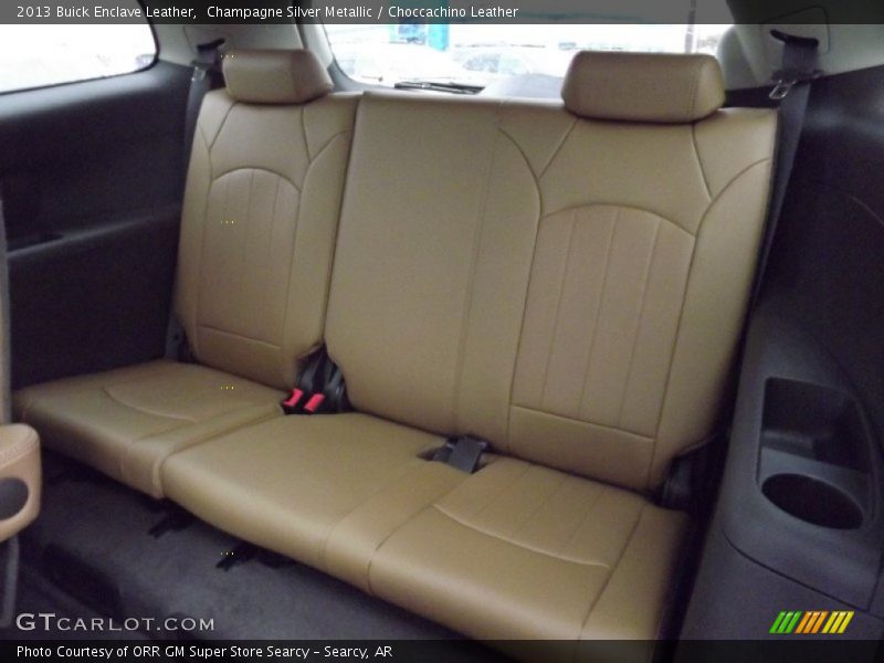 Rear Seat of 2013 Enclave Leather