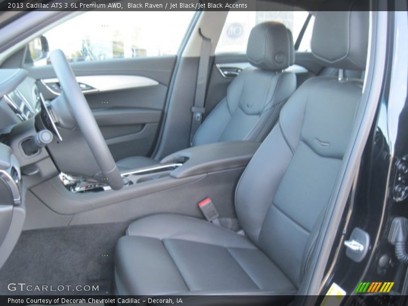  2013 ATS 3.6L Premium AWD Jet Black/Jet Black Accents Interior