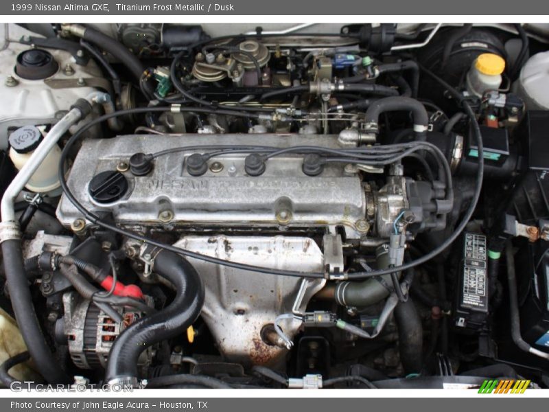  1999 Altima GXE Engine - 2.4 Liter DOHC 16V 4 Cylinder