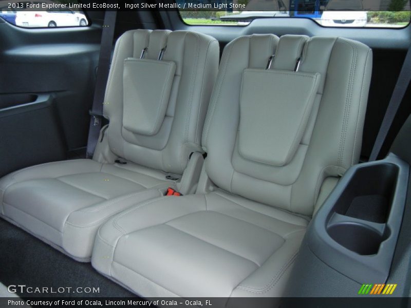 Rear Seat of 2013 Explorer Limited EcoBoost