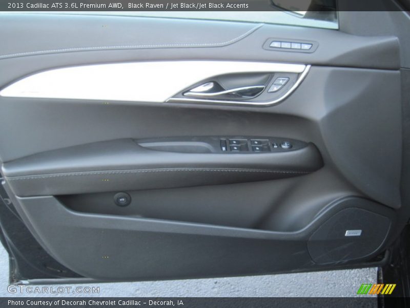 Black Raven / Jet Black/Jet Black Accents 2013 Cadillac ATS 3.6L Premium AWD