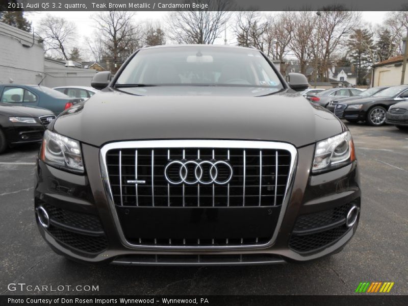 Teak Brown Metallic / Cardamom Beige 2011 Audi Q5 3.2 quattro