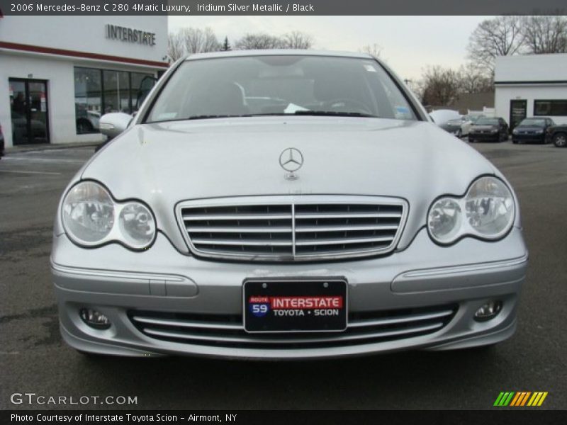 Iridium Silver Metallic / Black 2006 Mercedes-Benz C 280 4Matic Luxury