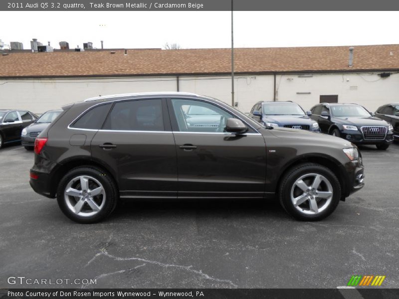 Teak Brown Metallic / Cardamom Beige 2011 Audi Q5 3.2 quattro