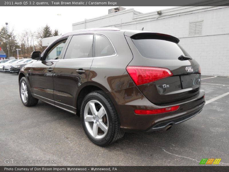 Teak Brown Metallic / Cardamom Beige 2011 Audi Q5 3.2 quattro