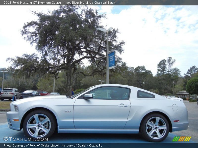  2013 Mustang GT Premium Coupe Ingot Silver Metallic