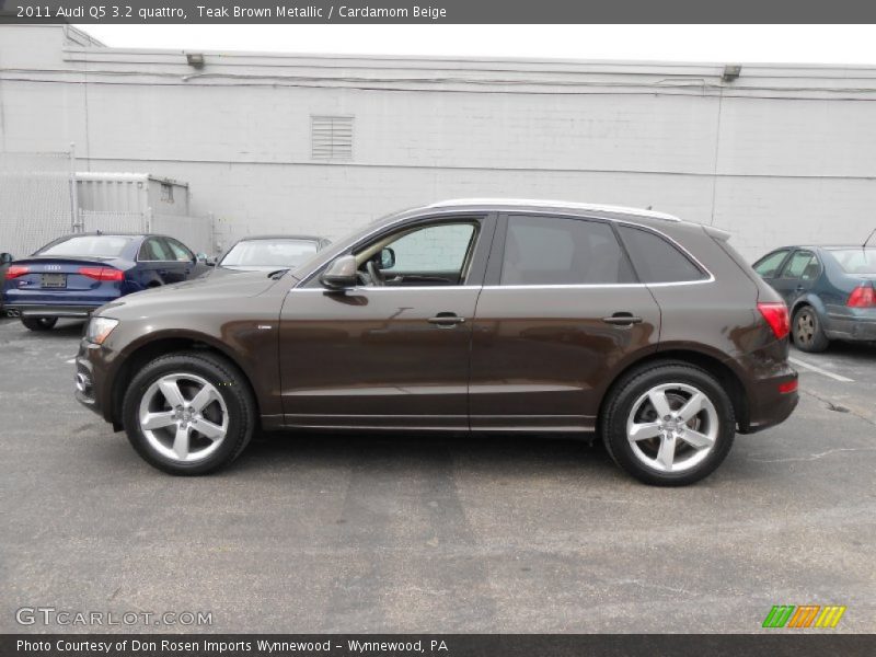  2011 Q5 3.2 quattro Teak Brown Metallic