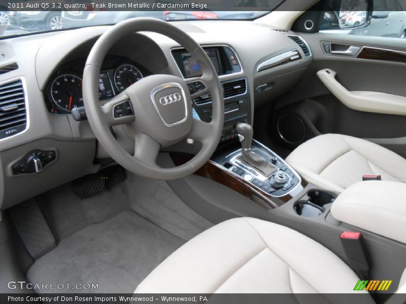 Cardamom Beige Interior - 2011 Q5 3.2 quattro 