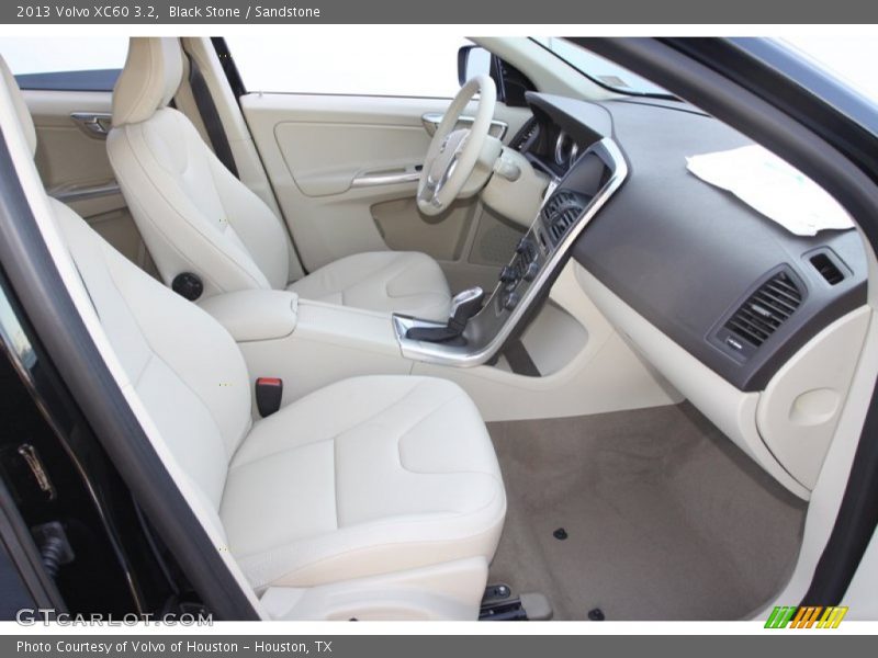 Front Seat of 2013 XC60 3.2