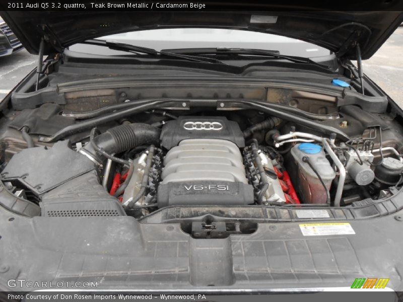  2011 Q5 3.2 quattro Engine - 3.2 Liter FSI DOHC 24-Valve VVT V6