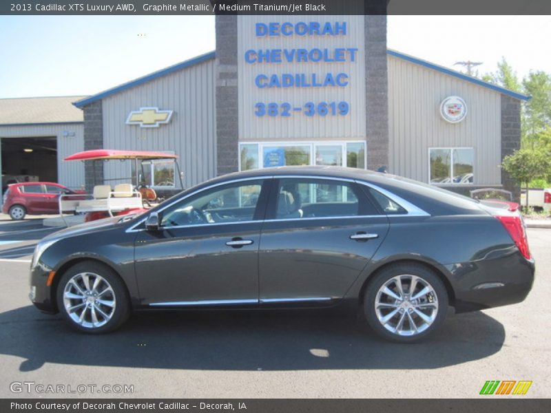 Graphite Metallic / Medium Titanium/Jet Black 2013 Cadillac XTS Luxury AWD