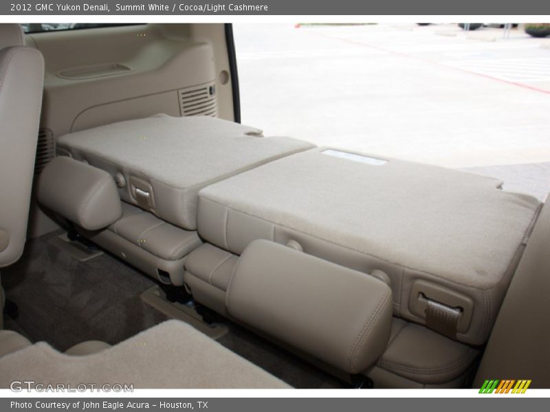 Summit White / Cocoa/Light Cashmere 2012 GMC Yukon Denali