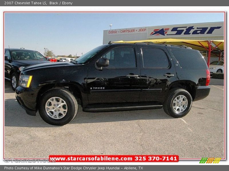 Black / Ebony 2007 Chevrolet Tahoe LS