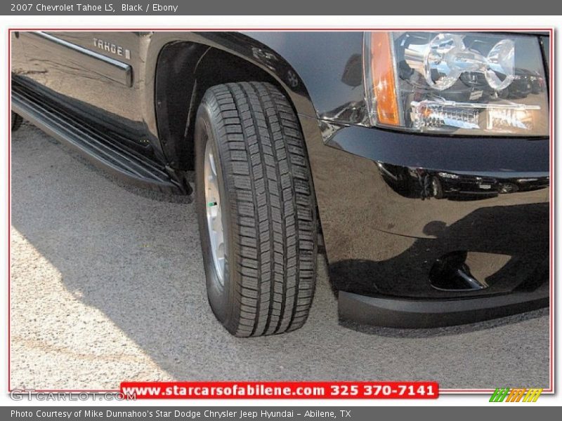 Black / Ebony 2007 Chevrolet Tahoe LS