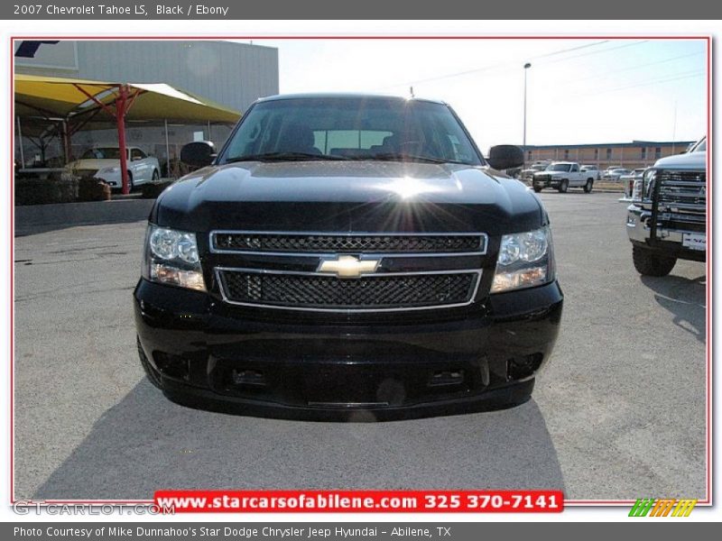 Black / Ebony 2007 Chevrolet Tahoe LS