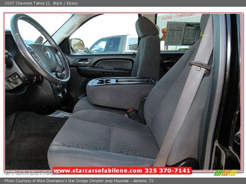 Black / Ebony 2007 Chevrolet Tahoe LS