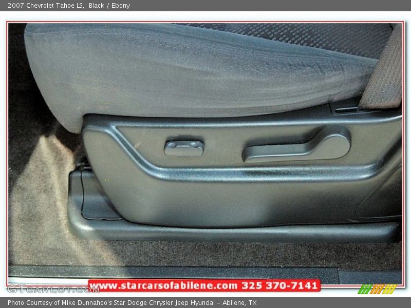 Black / Ebony 2007 Chevrolet Tahoe LS