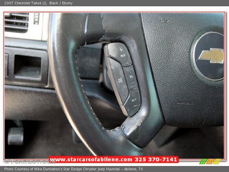 Black / Ebony 2007 Chevrolet Tahoe LS