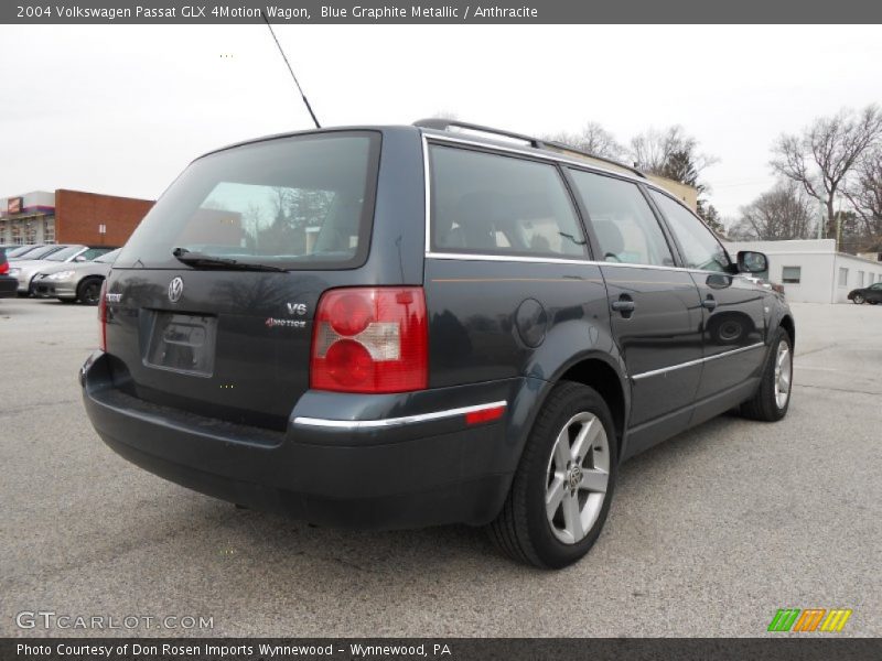 Blue Graphite Metallic / Anthracite 2004 Volkswagen Passat GLX 4Motion Wagon