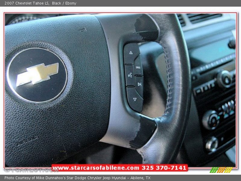 Black / Ebony 2007 Chevrolet Tahoe LS