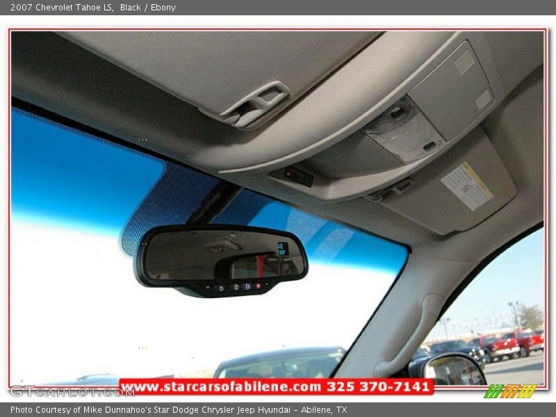 Black / Ebony 2007 Chevrolet Tahoe LS