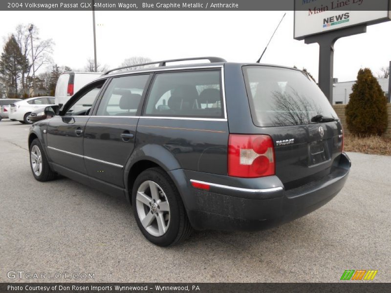 Blue Graphite Metallic / Anthracite 2004 Volkswagen Passat GLX 4Motion Wagon
