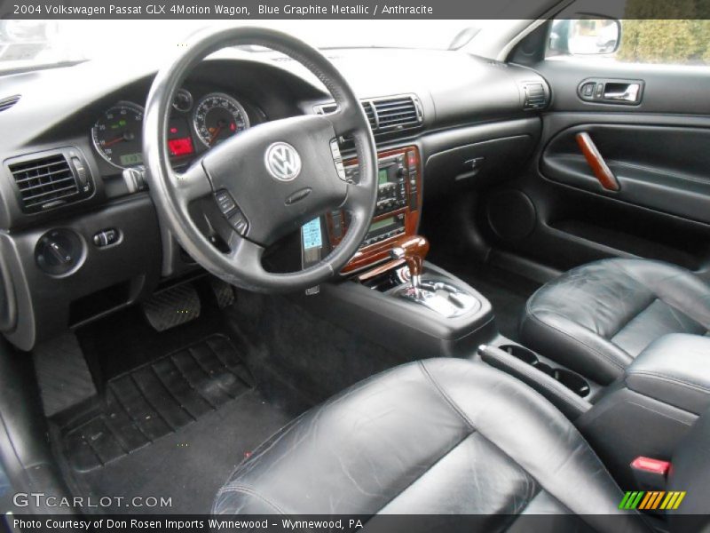 Anthracite Interior - 2004 Passat GLX 4Motion Wagon 