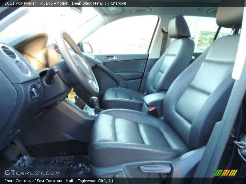 Front Seat of 2011 Tiguan S 4Motion