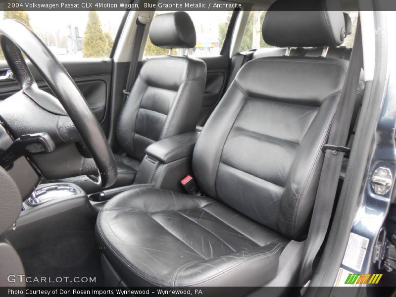 Front Seat of 2004 Passat GLX 4Motion Wagon