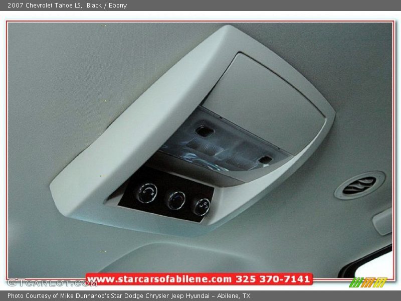 Black / Ebony 2007 Chevrolet Tahoe LS