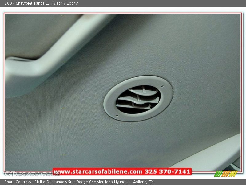 Black / Ebony 2007 Chevrolet Tahoe LS