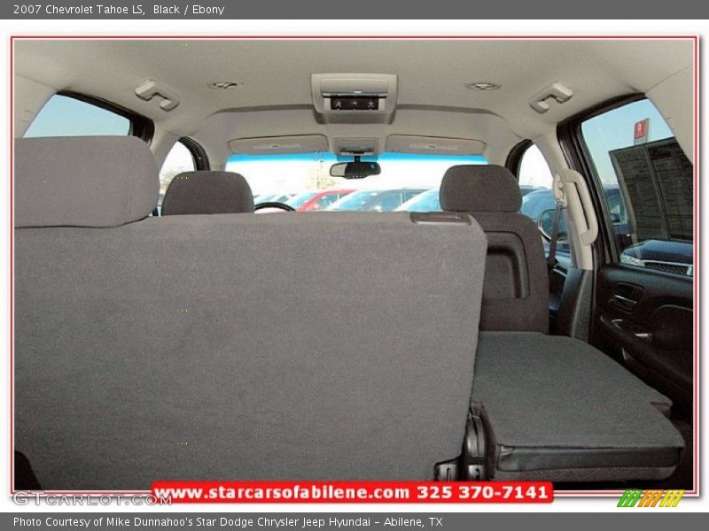 Black / Ebony 2007 Chevrolet Tahoe LS