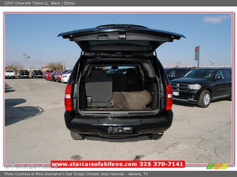 Black / Ebony 2007 Chevrolet Tahoe LS