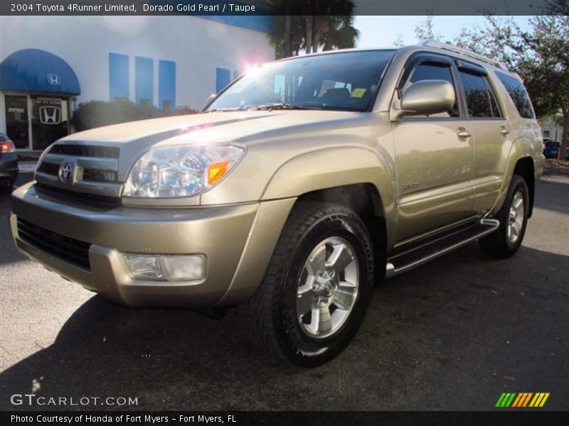 Dorado Gold Pearl / Taupe 2004 Toyota 4Runner Limited