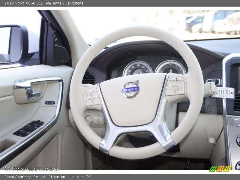 Ice White / Sandstone 2013 Volvo XC60 3.2
