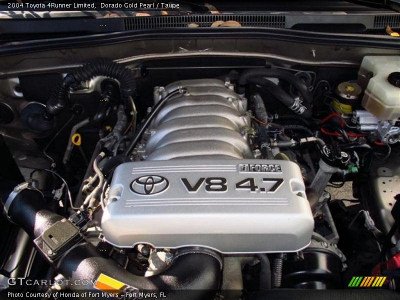 Dorado Gold Pearl / Taupe 2004 Toyota 4Runner Limited