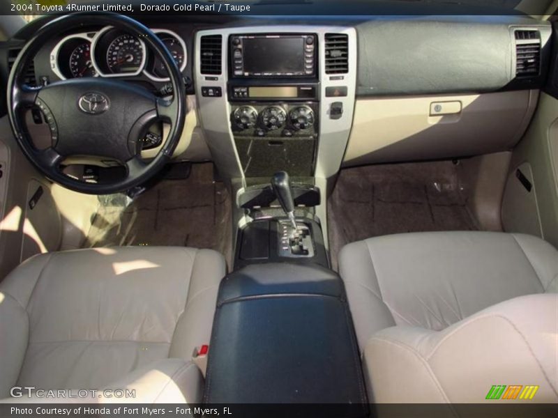 Dorado Gold Pearl / Taupe 2004 Toyota 4Runner Limited