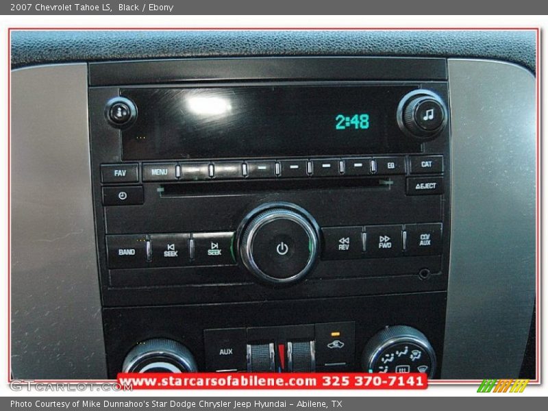 Black / Ebony 2007 Chevrolet Tahoe LS