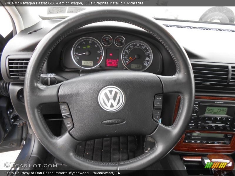  2004 Passat GLX 4Motion Wagon Steering Wheel