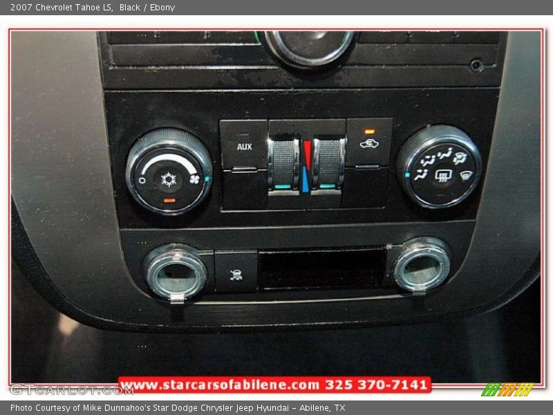 Black / Ebony 2007 Chevrolet Tahoe LS