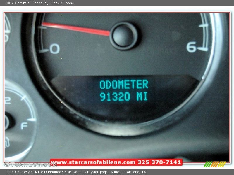 Black / Ebony 2007 Chevrolet Tahoe LS