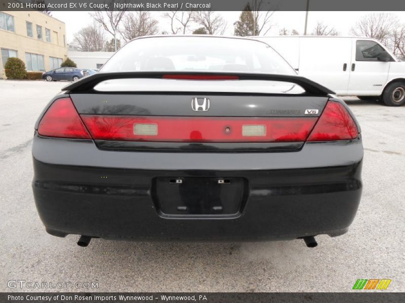 Nighthawk Black Pearl / Charcoal 2001 Honda Accord EX V6 Coupe