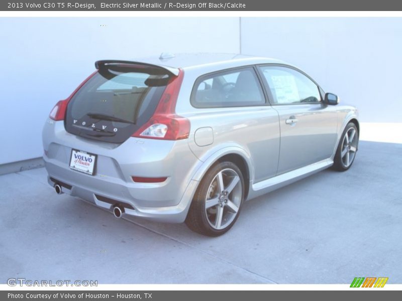 Electric Silver Metallic / R-Design Off Black/Calcite 2013 Volvo C30 T5 R-Design