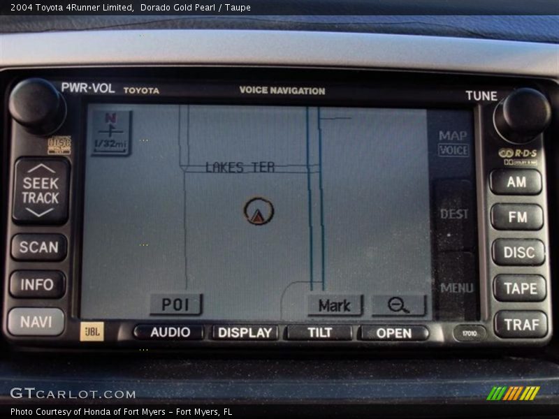 Dorado Gold Pearl / Taupe 2004 Toyota 4Runner Limited