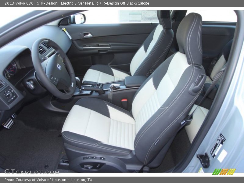 Front Seat of 2013 C30 T5 R-Design