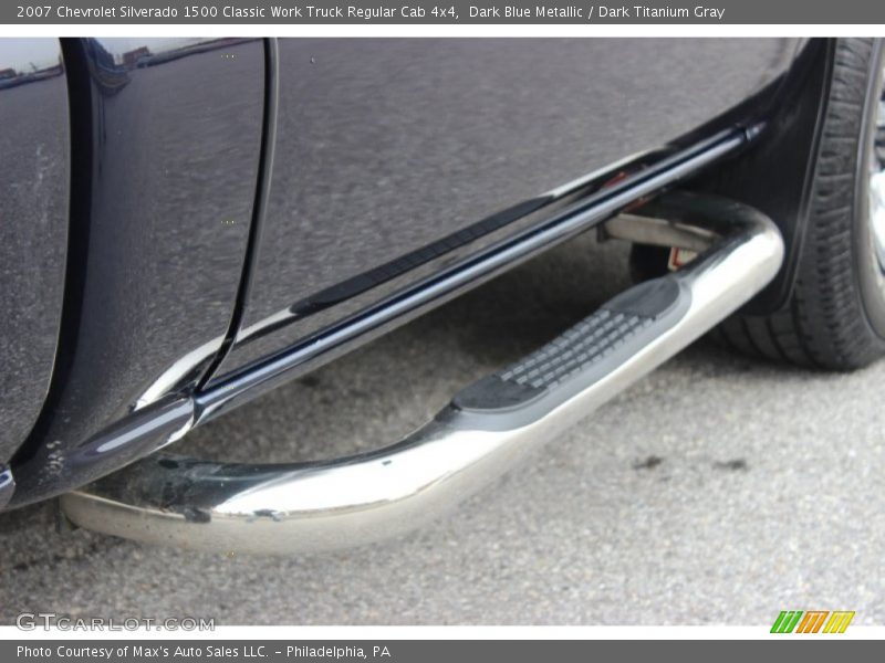Dark Blue Metallic / Dark Titanium Gray 2007 Chevrolet Silverado 1500 Classic Work Truck Regular Cab 4x4