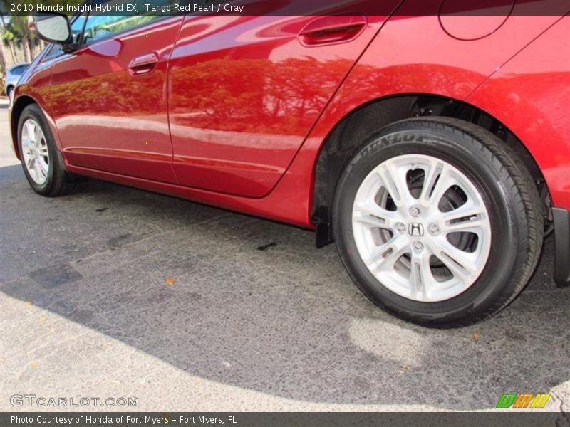 Tango Red Pearl / Gray 2010 Honda Insight Hybrid EX