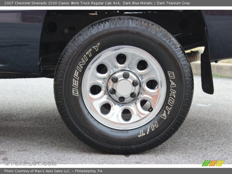  2007 Silverado 1500 Classic Work Truck Regular Cab 4x4 Wheel