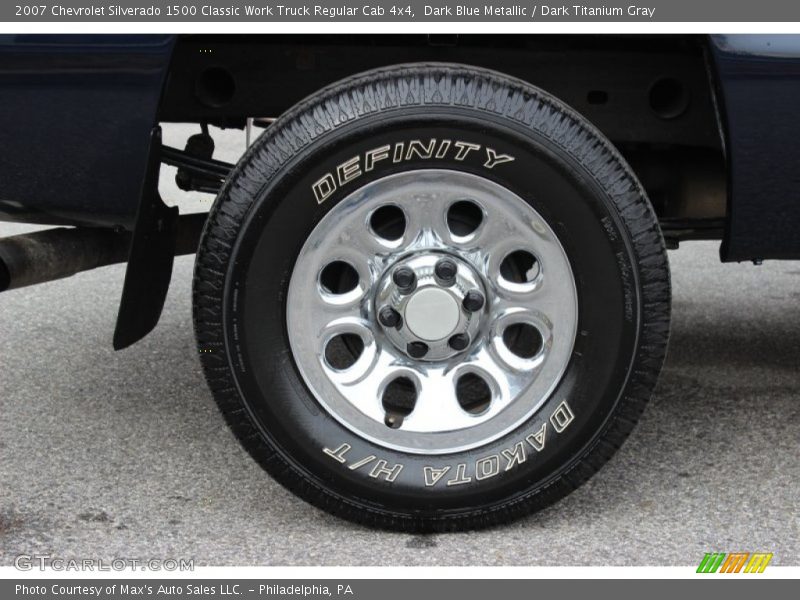  2007 Silverado 1500 Classic Work Truck Regular Cab 4x4 Wheel