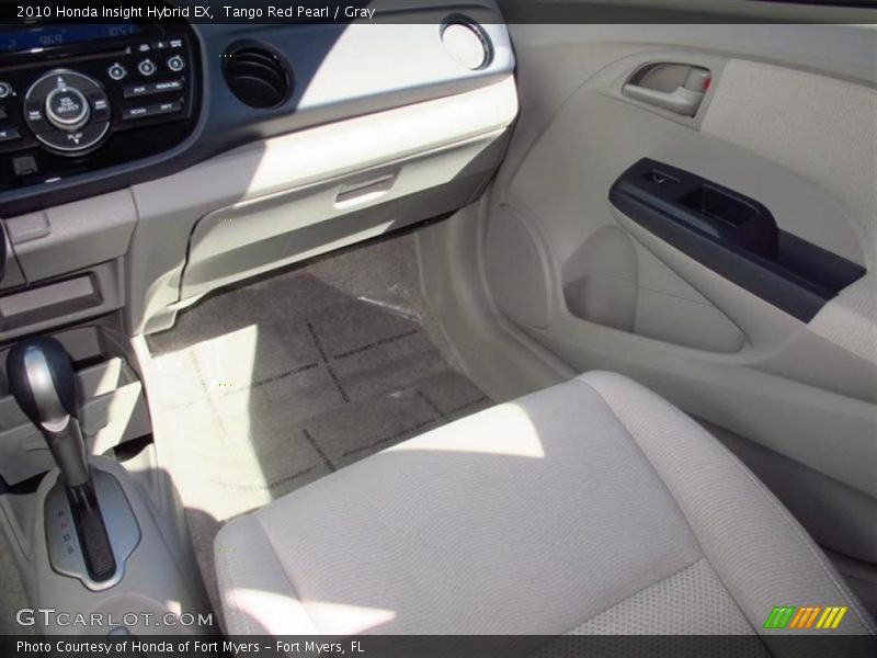 Tango Red Pearl / Gray 2010 Honda Insight Hybrid EX
